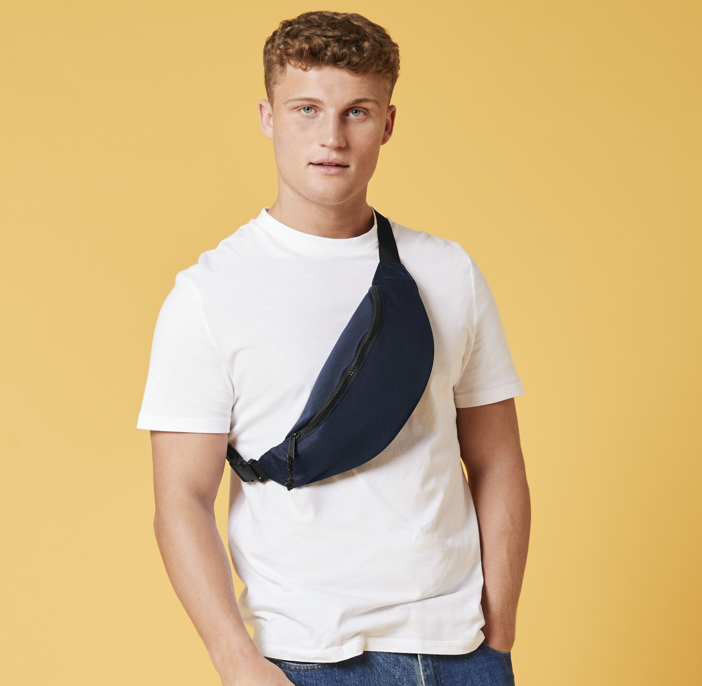 Recycled Belt Bag | MUSTARD